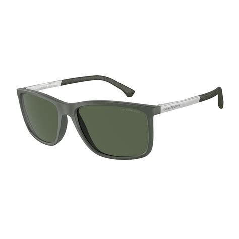 Emporio Armani Gafas de sol rectangulares Ea4058 para mujer.